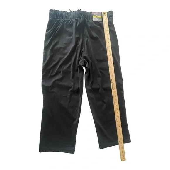 32 Degrees Pull On Black Capris (Women's S) - Picture 9 of 15